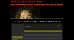 Desktop Screenshot of marcopierobon.com